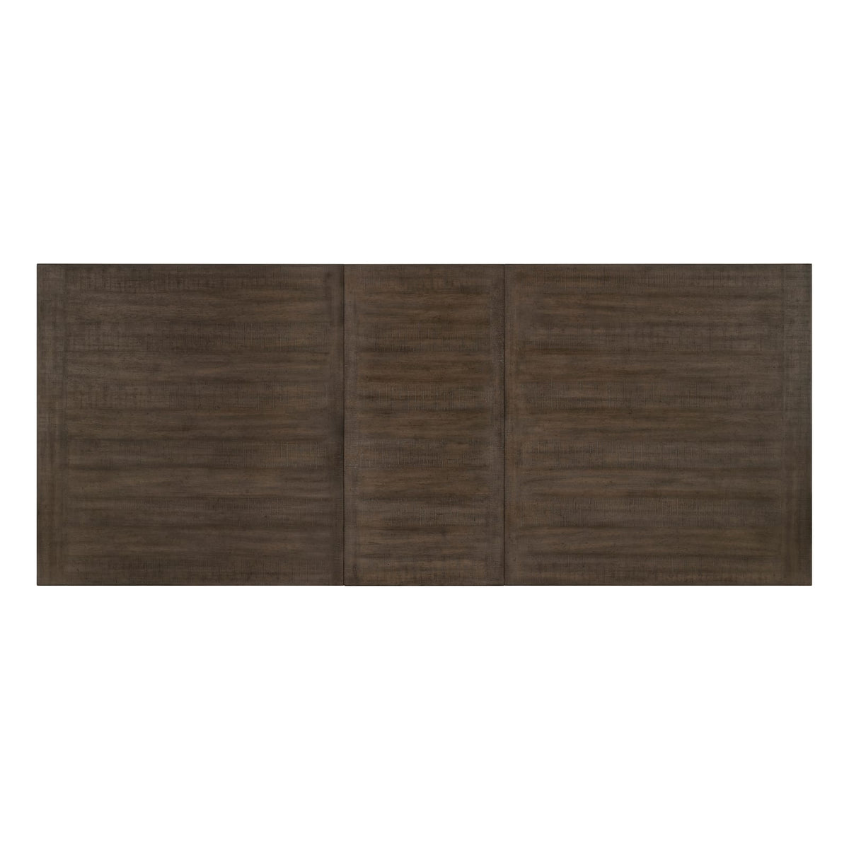 Extendable Dining Table Set - 6 Brown Chairs for Dining Room
