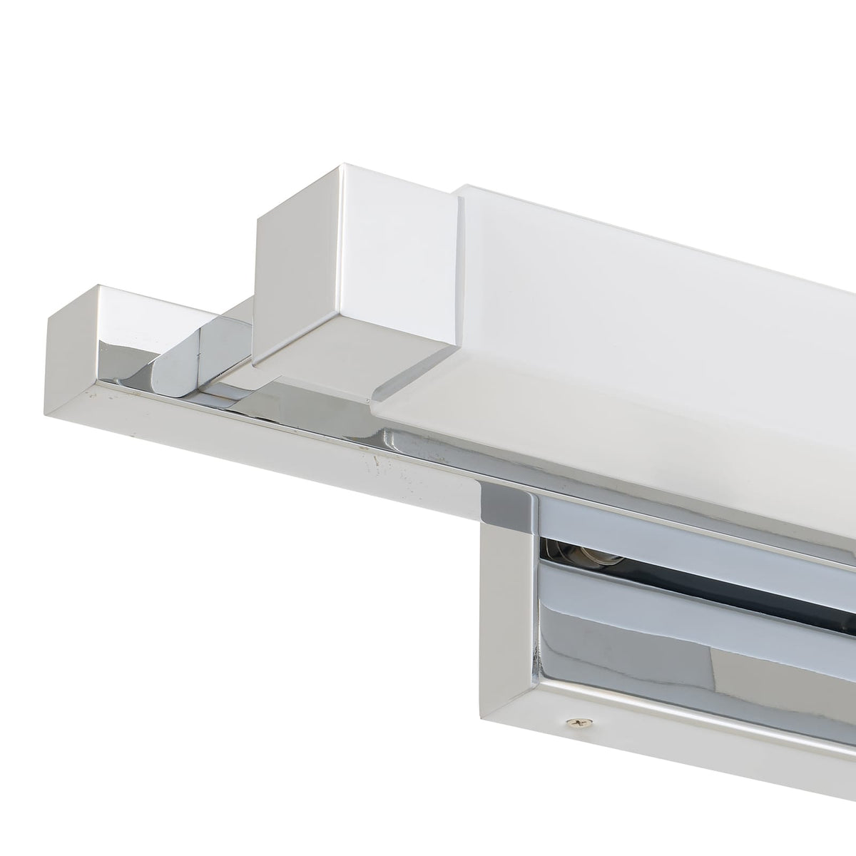 Chrome Integrated LED Bathroom Vanity Light Bar - 20 Inch