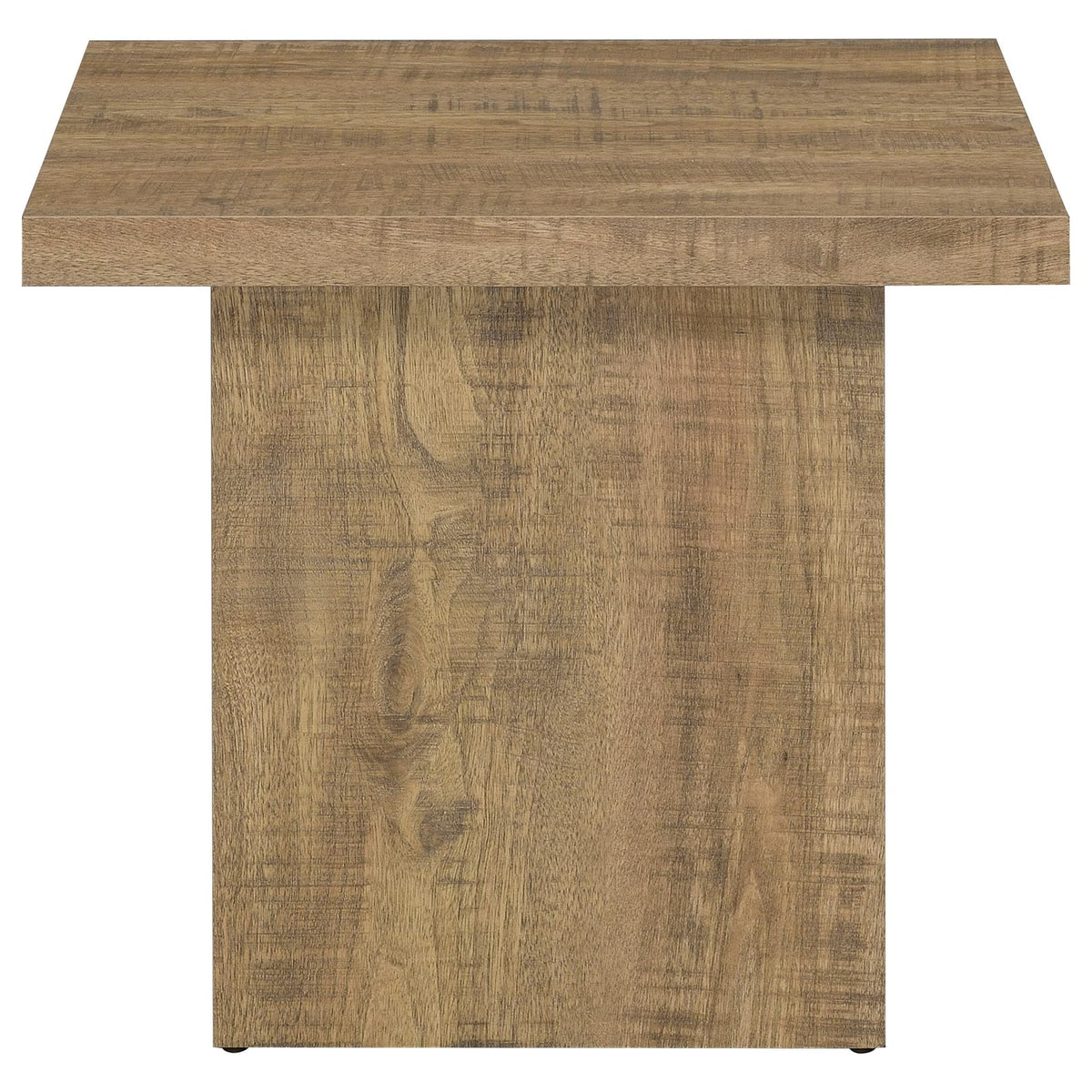 Exeter Mango Square 3-Piece Coffee Table Set - Engineered Wood