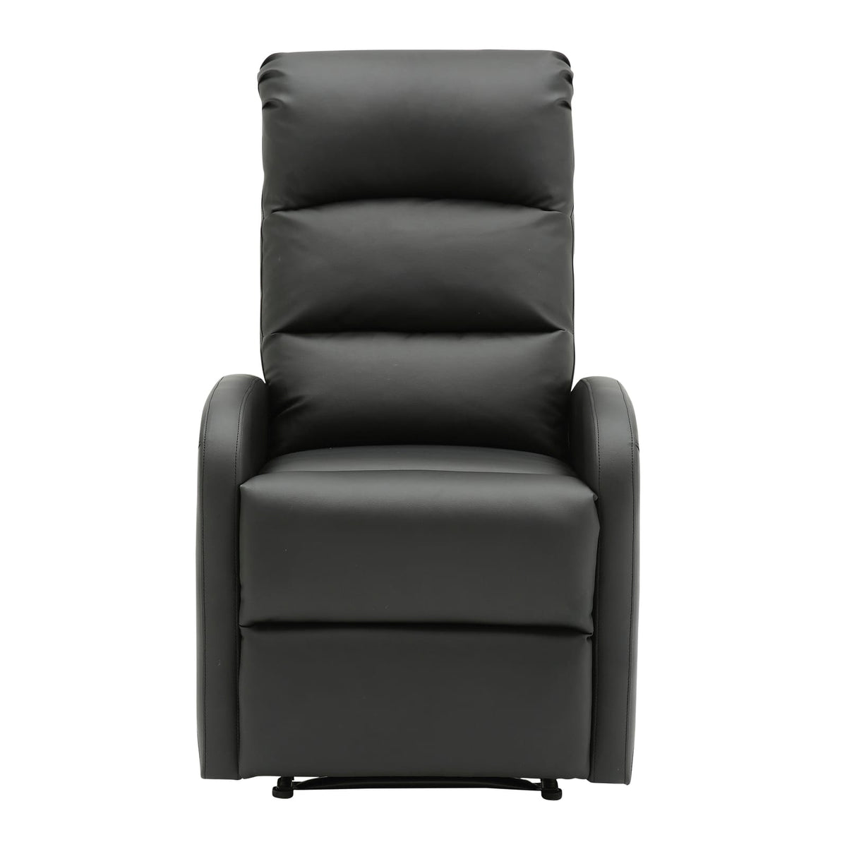 Dormi Black Recliner Chair - Faux Leather for Living Room