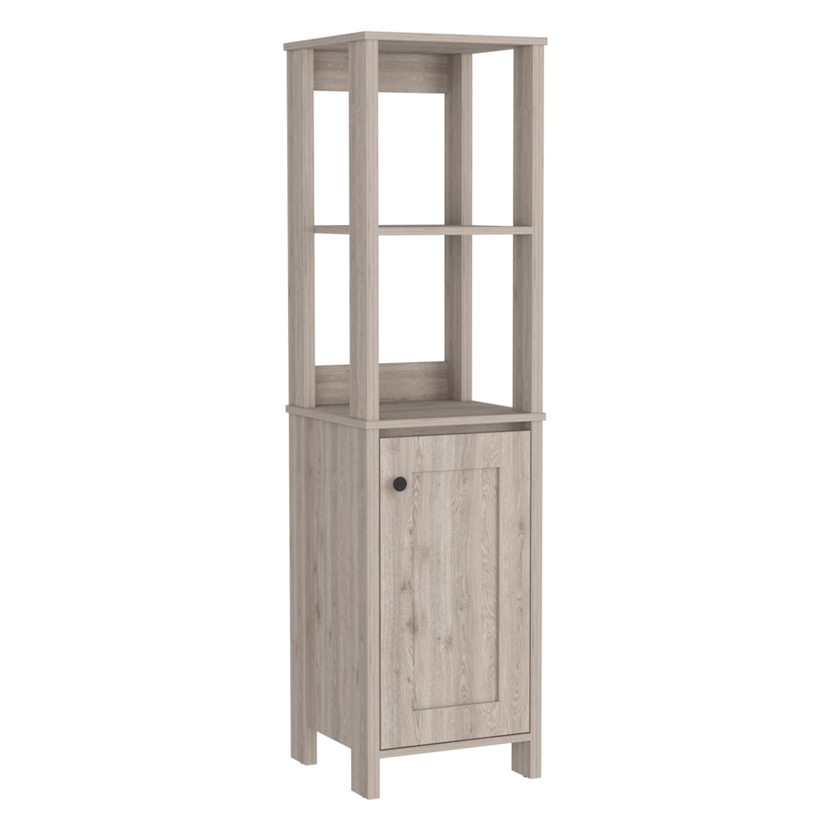 St. Clair Linen Cabinet - Grey Bathroom Storage