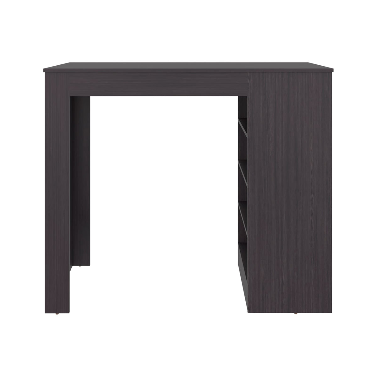 Luna Modern Kitchen Island - Wenge, 40-55in for Dining Room