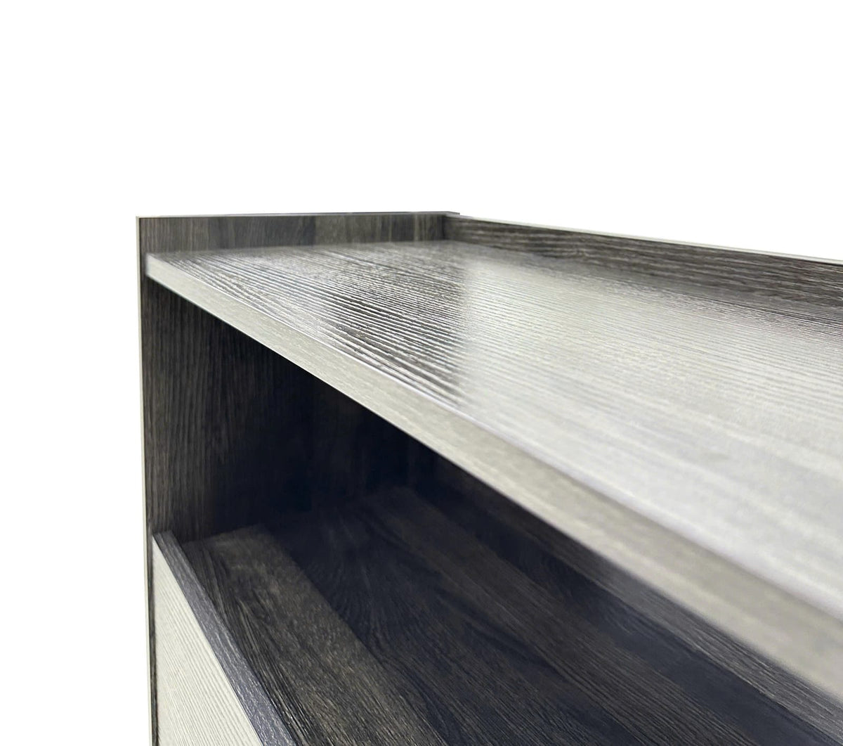 Dark Gray Robin Nightstand - 1 Drawer Storage for Bedroom