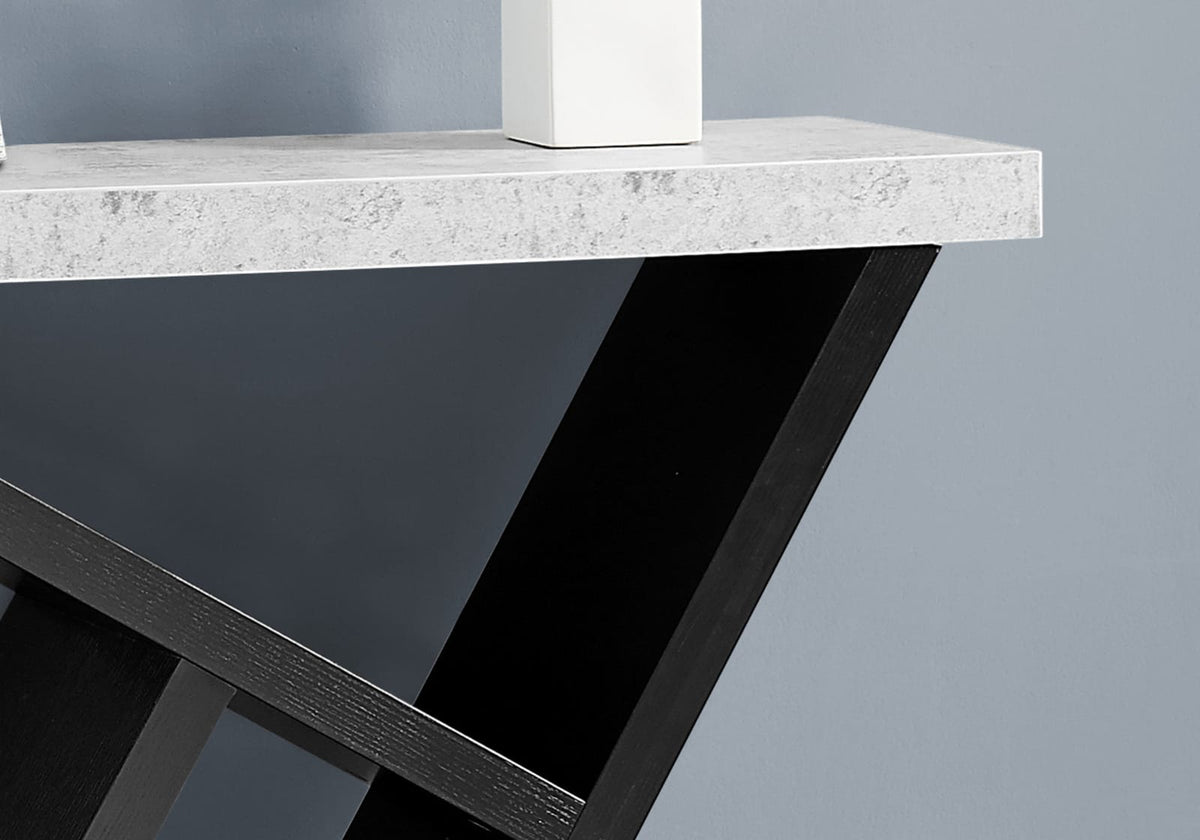 Black Accent Table Console Entryway Table