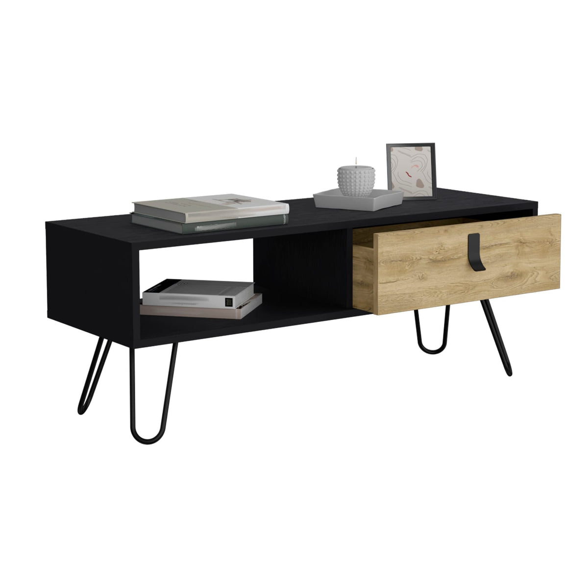 Multicolor Modern Coffee Table with Storage