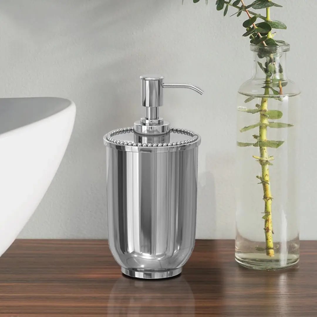 Stainless Steel Soap Dispenser - Gray Kitchen Sink