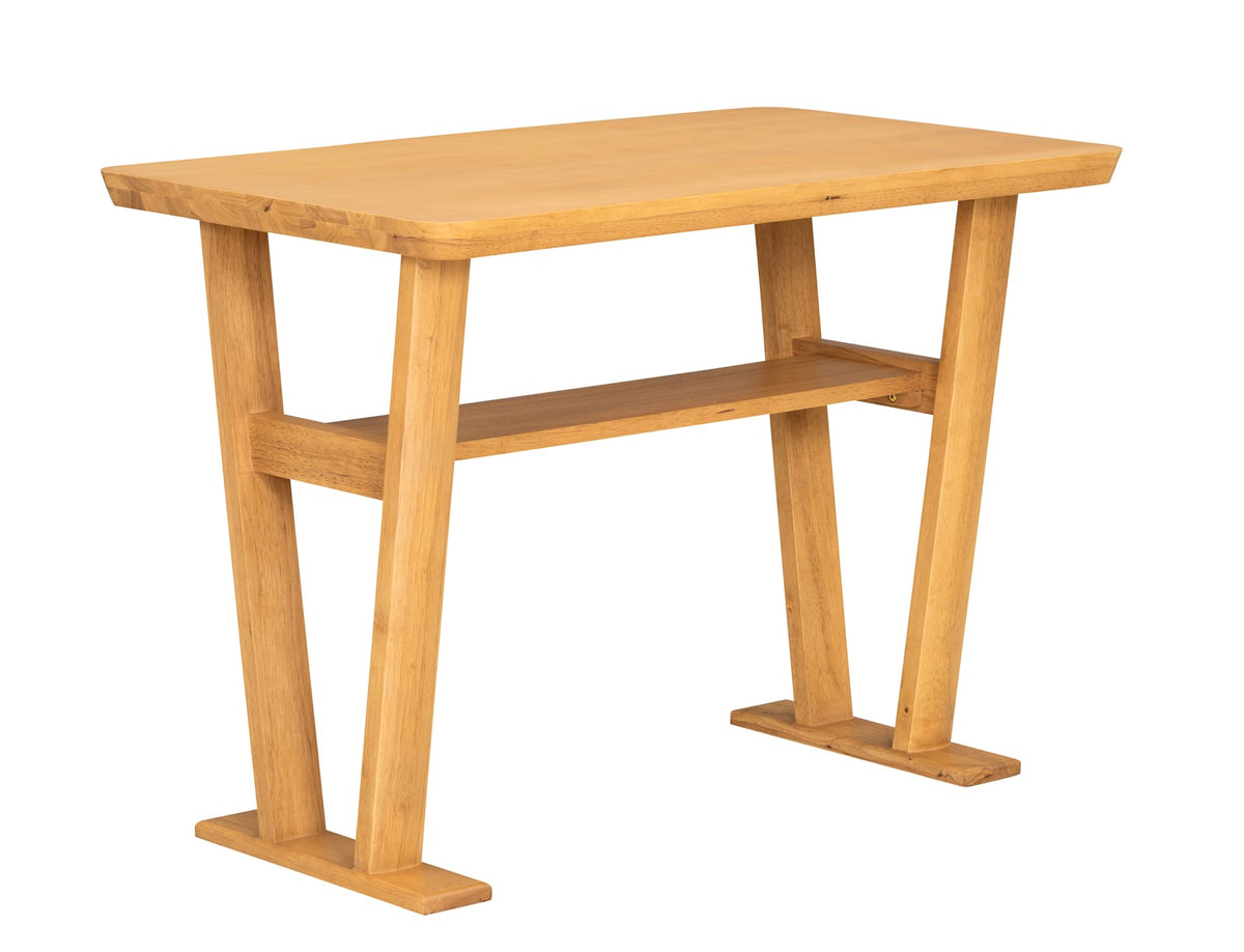 White Natural Wood Dining Table Expandable 39.4" for Dining Room