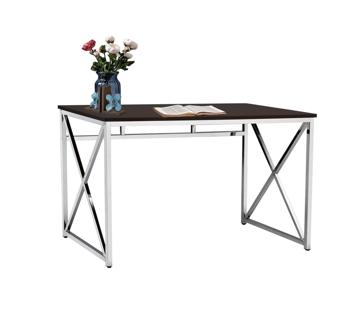Madison Office Workspace Desk - Brown Engineered Wood