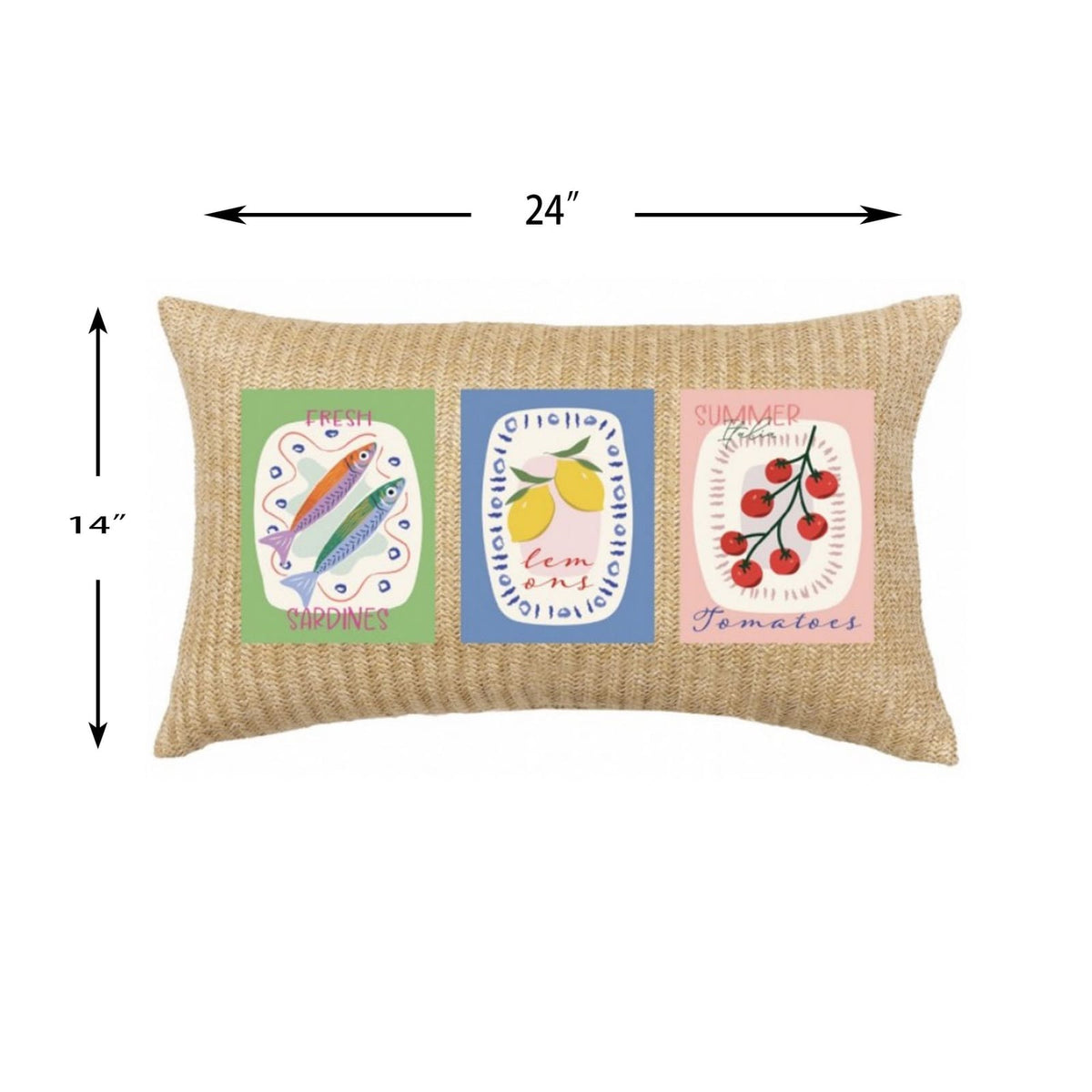 Outdoor Pillow - Multi Color Polyester Comfort
