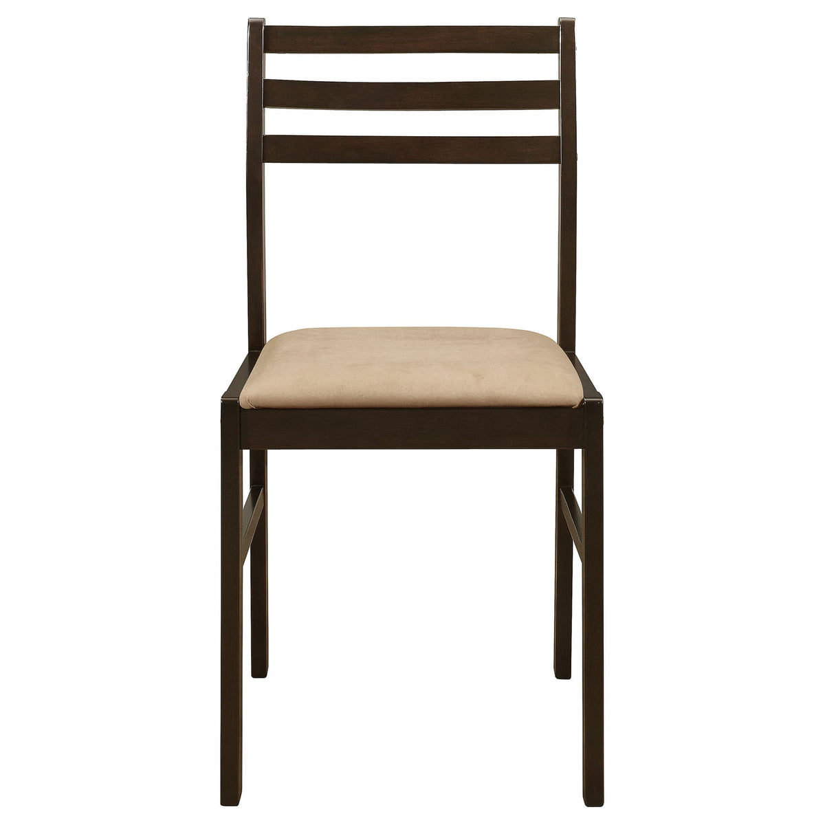 Cappuccino Round Dining Set - Extendable Table with Chairs for Dining Room