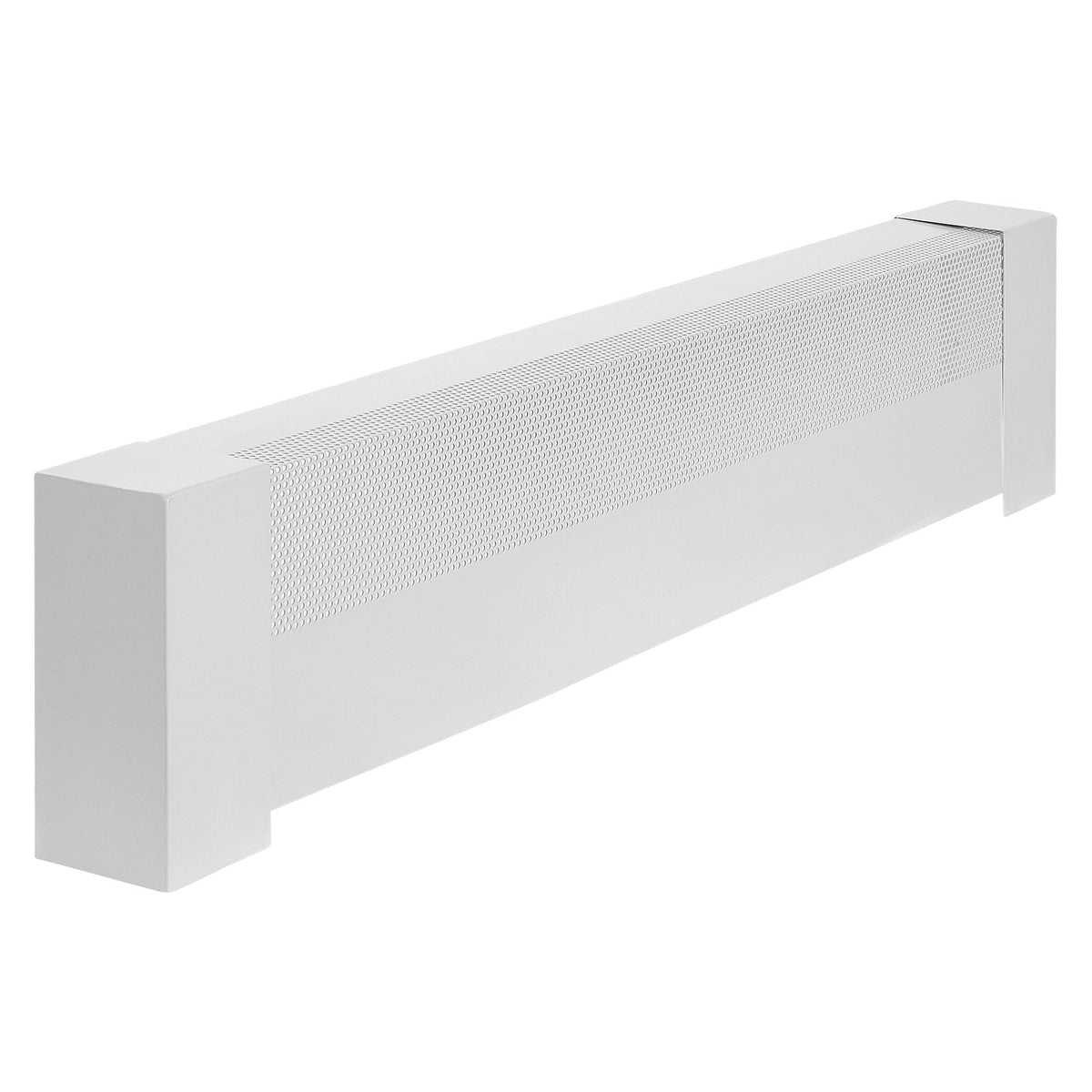 3ft White Baseboard Heater Cover - Steel Protection