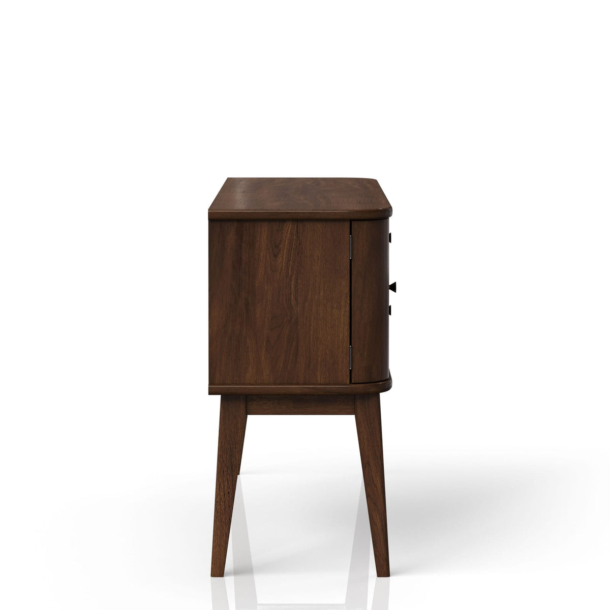 Mid Century Modern Server with Cherry Finish for Dining Room Storage
