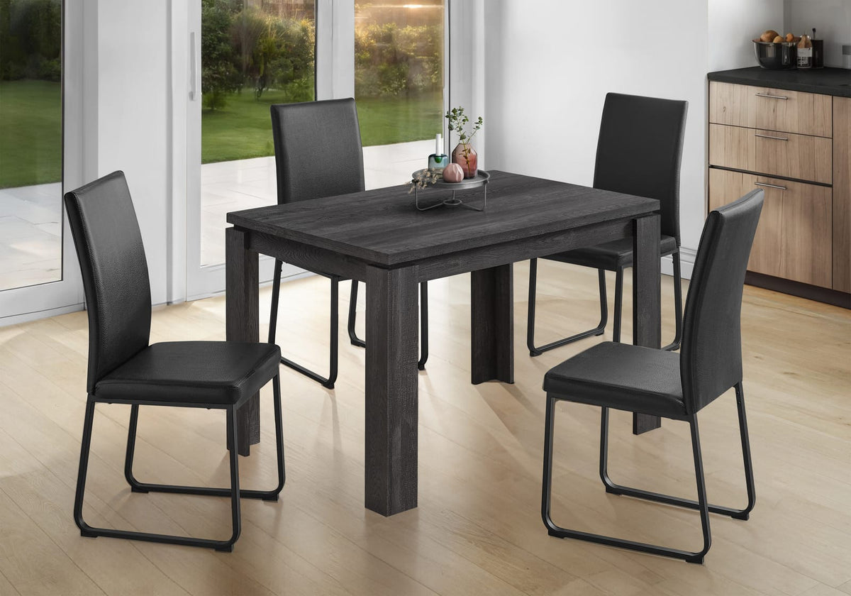 Small Black Dining Table - Seats 4, Kitchen/Dining Room