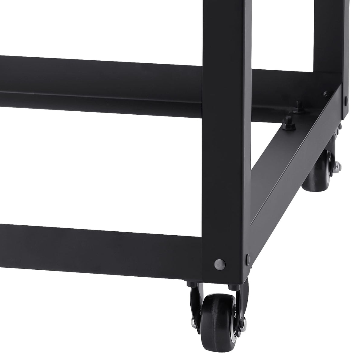 Planer Stand - Adjustable Height, 100 lb Capacity, Black Metal