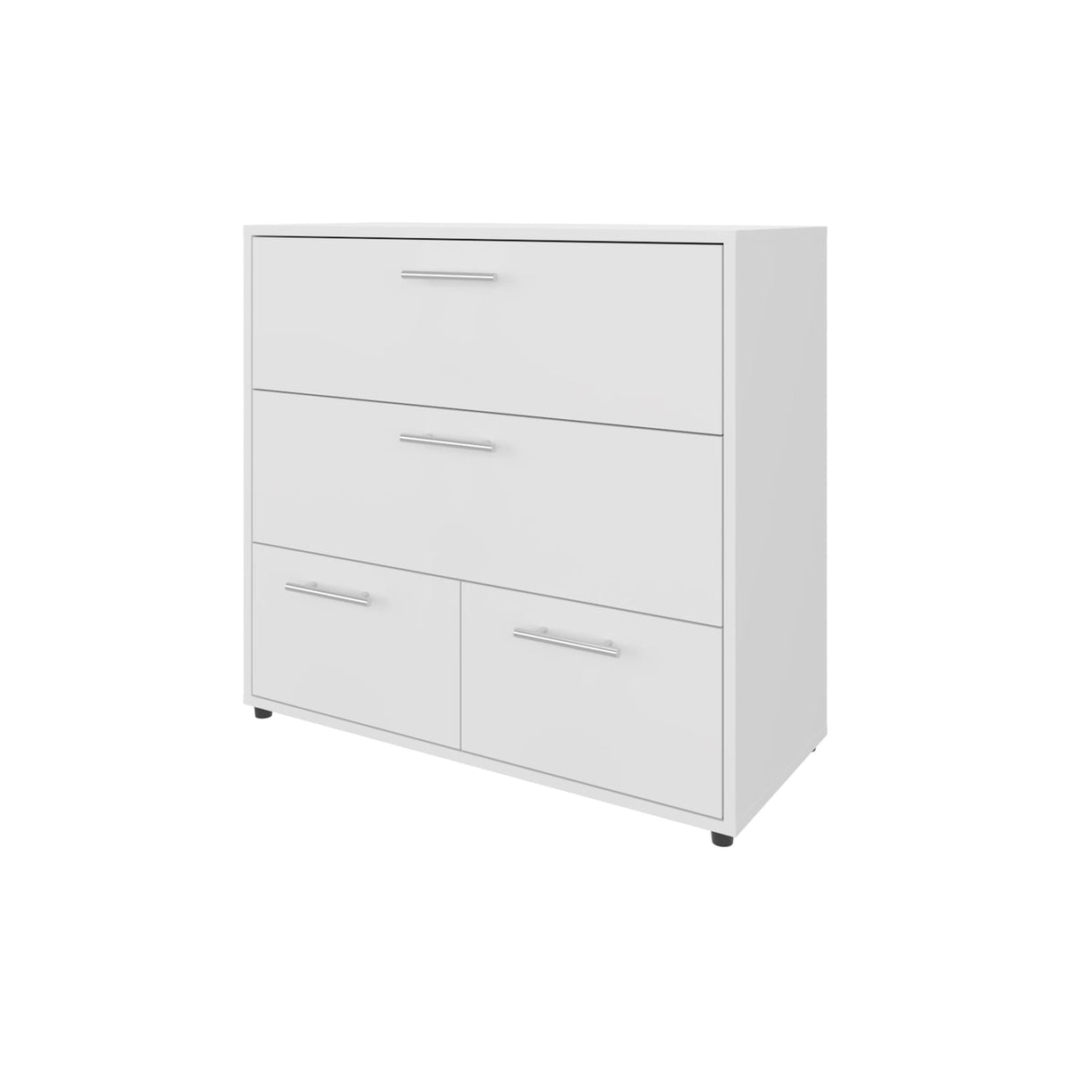 White Bedroom Dresser - 31.5" Wide Storage