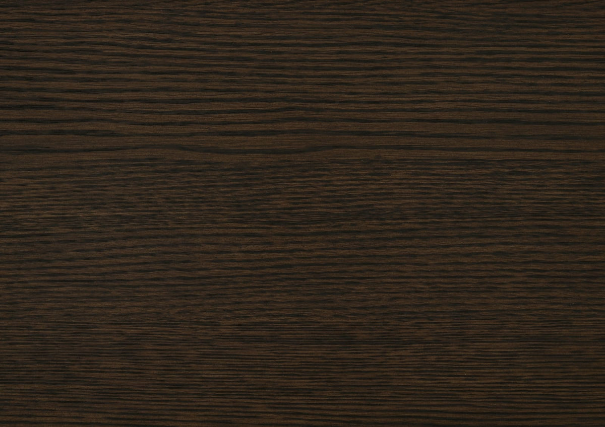 Modern Brown Wood Dining Server with 3 Cabinets and Adjustable Shelves