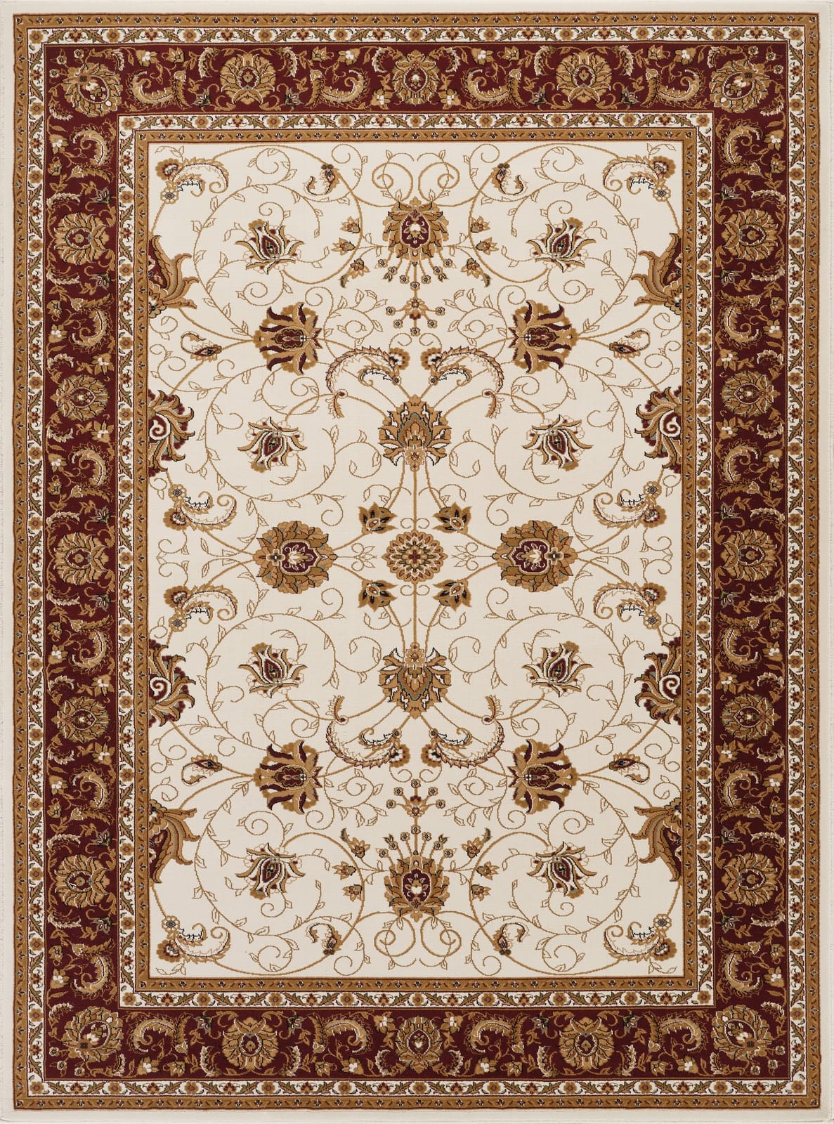 Ivory Manchester Runner Rug - Classic Luxury Style