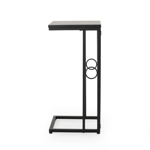 Christopher Knight Home Essex Black End Table - 28.5" H for Living Room