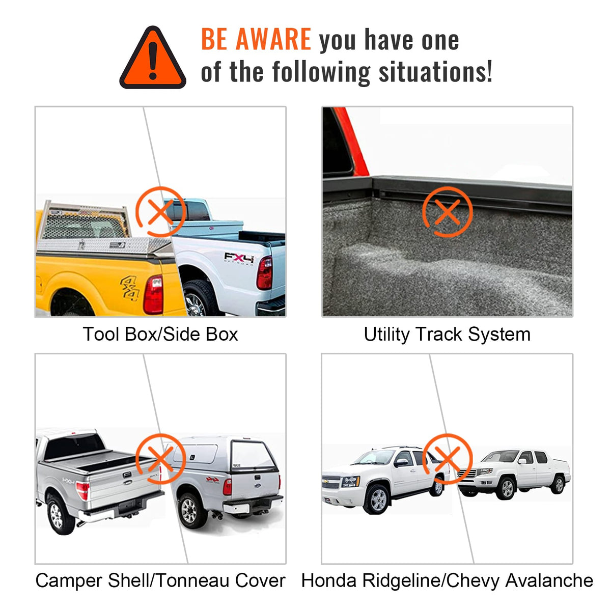 Aluminum Truck Bed Rack - 800 lb Capacity