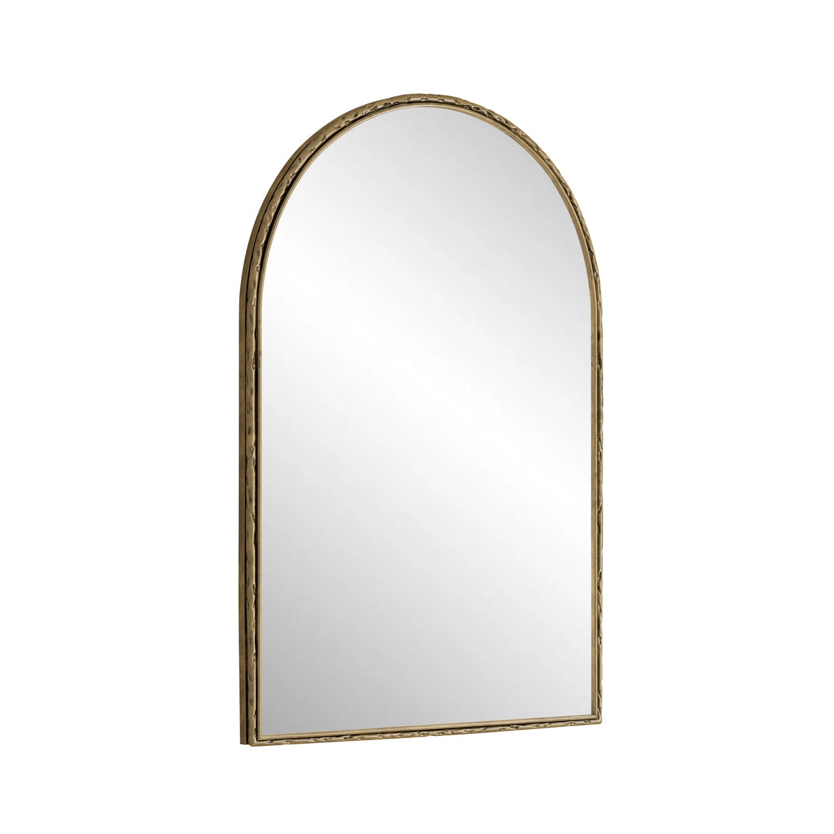 Arched Mirror - Gold Wall Decor for Bathroom & Living Room