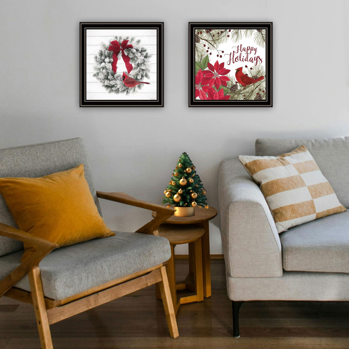 Multicolor Wood Paper Wall Art - Living Room Bedroom Decor