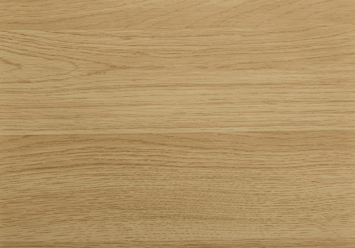 C-Shaped Accent Table - Storage Drawer Natural