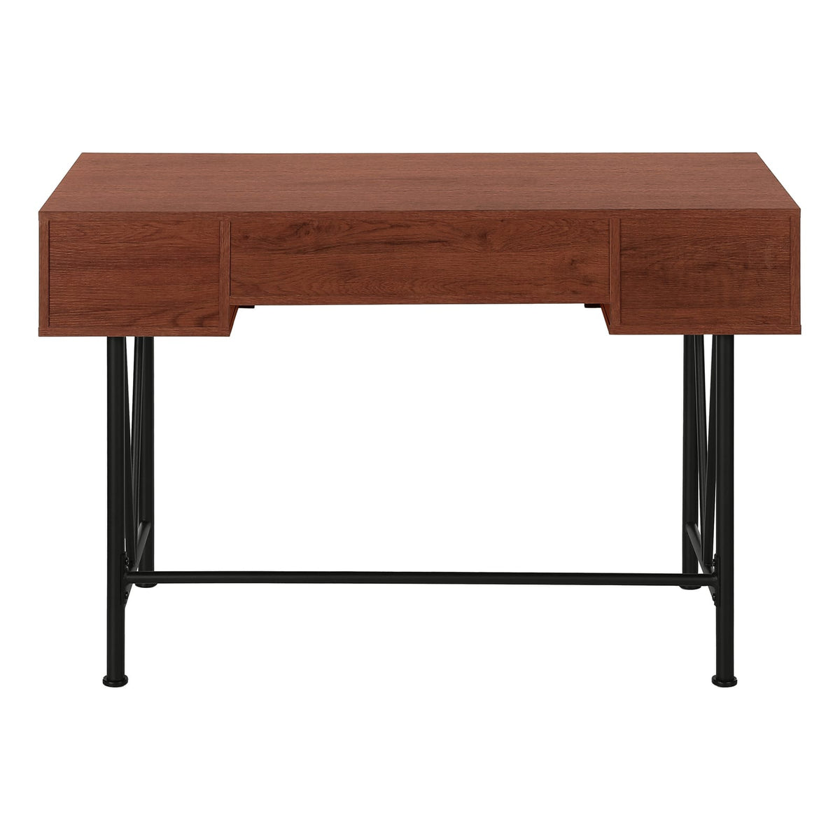 Cherry Wood Computer Desk - 48" Home Office Storage