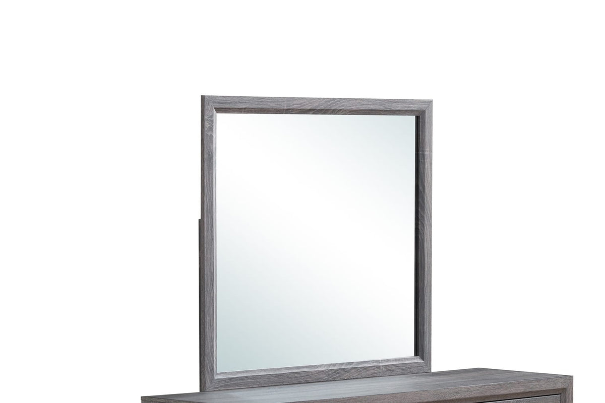 MIRAGE FOIL GREY MIRROR - Vanity Mirror with MDF Frame