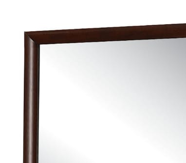 Espresso Mirror - 16" x 39" Vanity Mirror