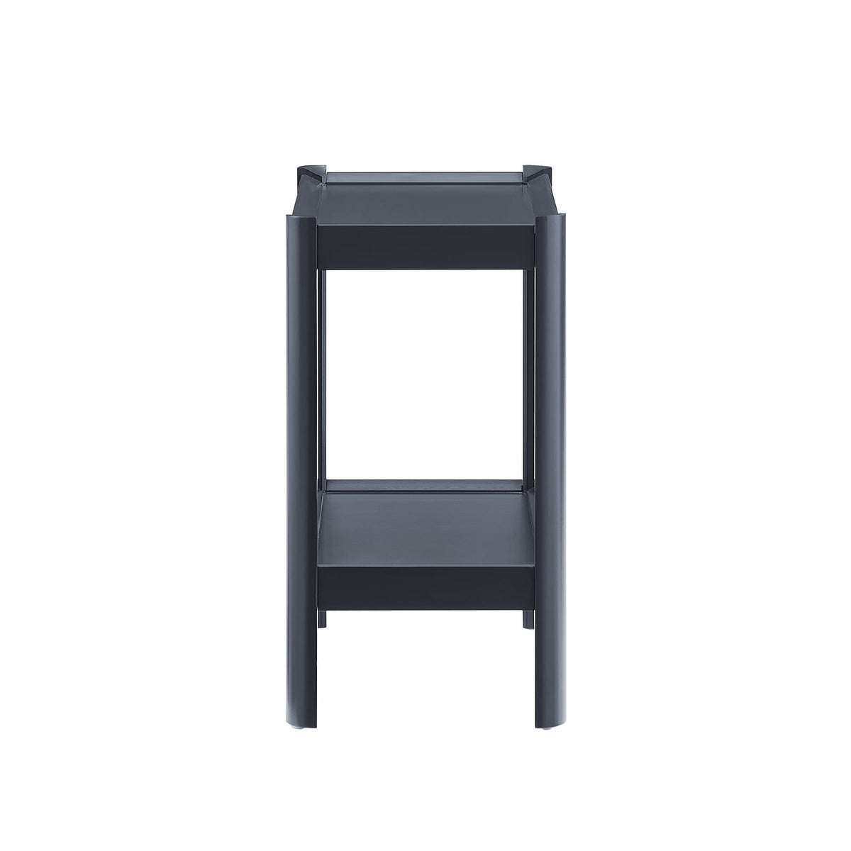 Yonda Matte Black Accent Table - Storage & Style