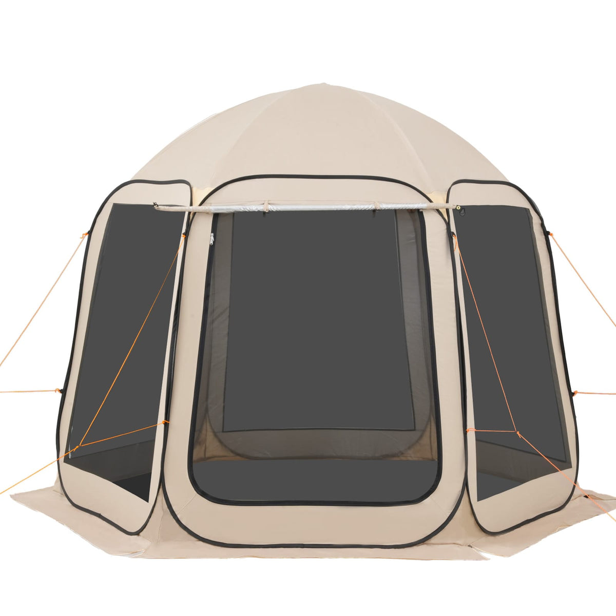Screen House Tent 10x9.2 Beige - Family Backyard Shade