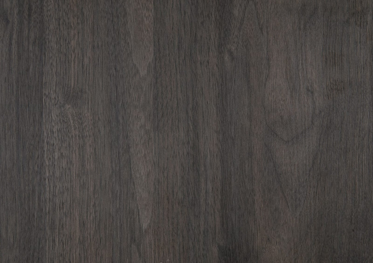 Modern Full Bed Frame - Brown Mix & Silver Finish