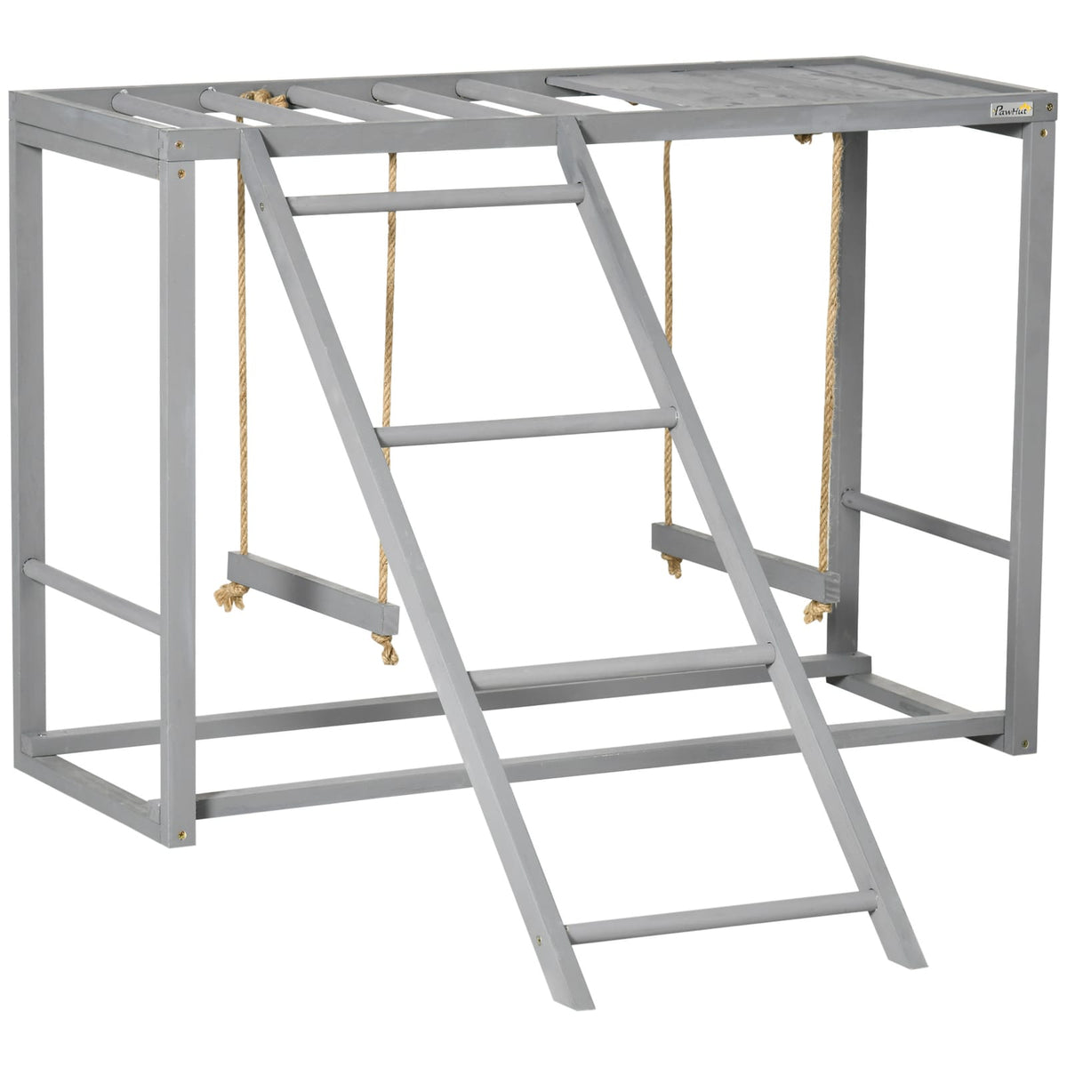 Solid Wood Chicken Coop Accessories with Swings and Perches for Multiple Birds