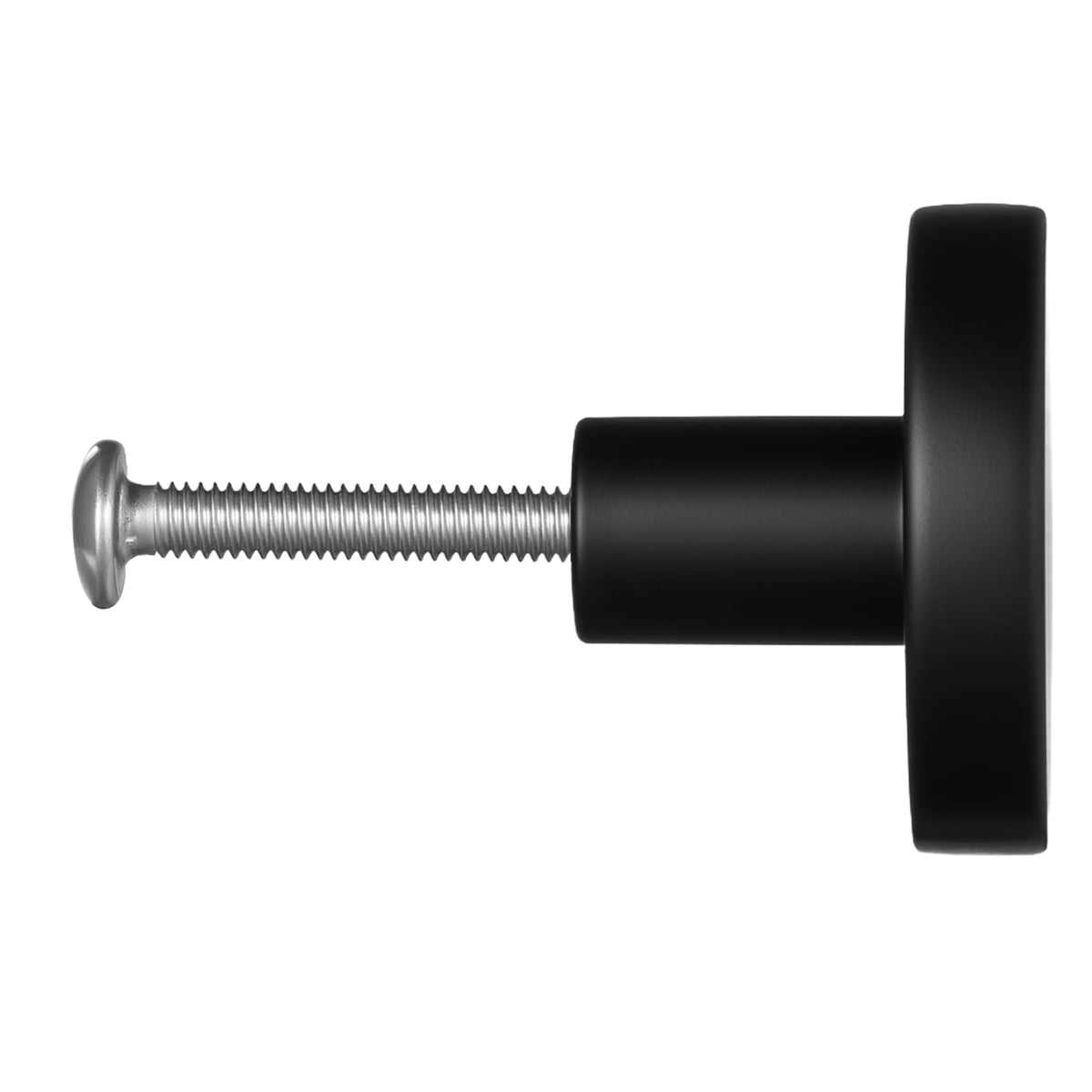 Black Zinc Drawer Knobs 10 Pack - Cabinet Hardware