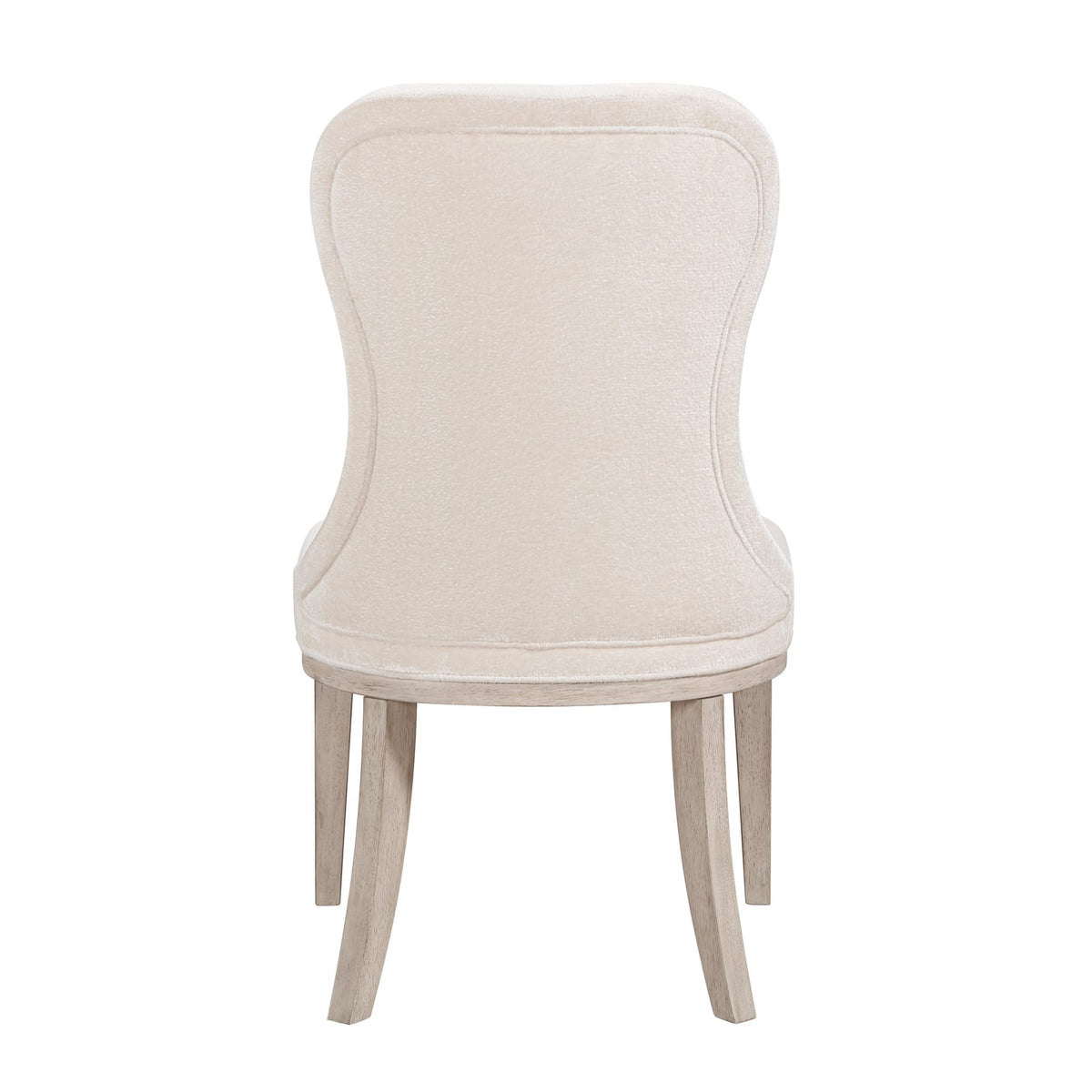 Ivory Side Chairs Set of 2 Classic Dining Chairs
