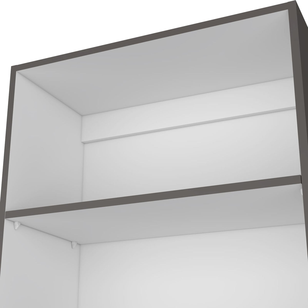 Multicolor 4-Shelf Bookcase - Pine Engineered Wood for Living Room