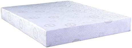 White Herbal Green Tea Foam Mattress, Queen Size