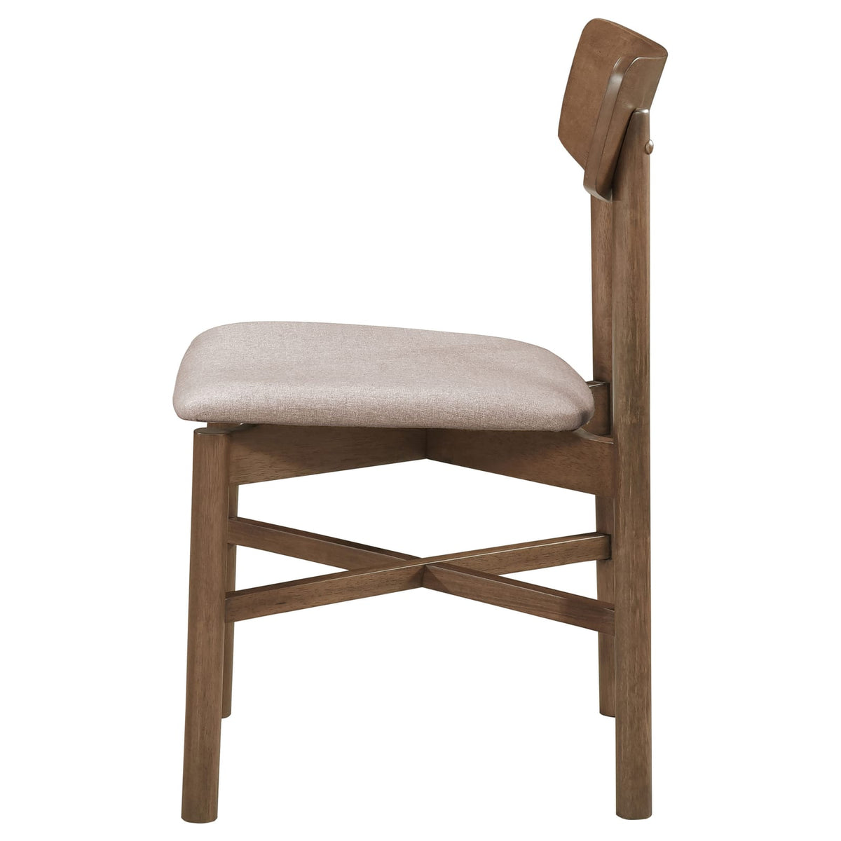 Svenstra Natural Walnut Dining Side Chair (Set of 2)