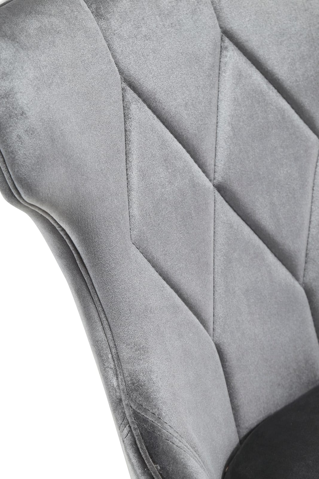 Grey Wood Dining Chairs Set of 2 - Traditional Style