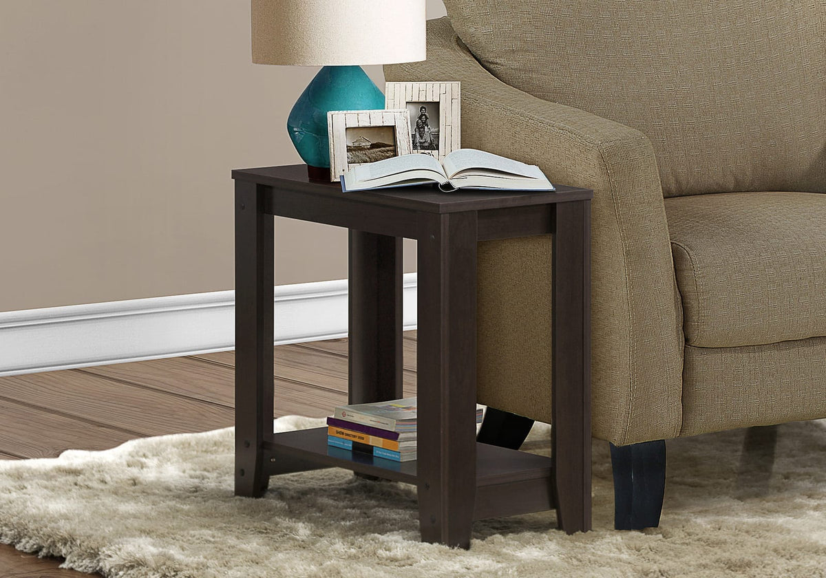 Espresso Accent Table - 23.75 Inch Side Table
