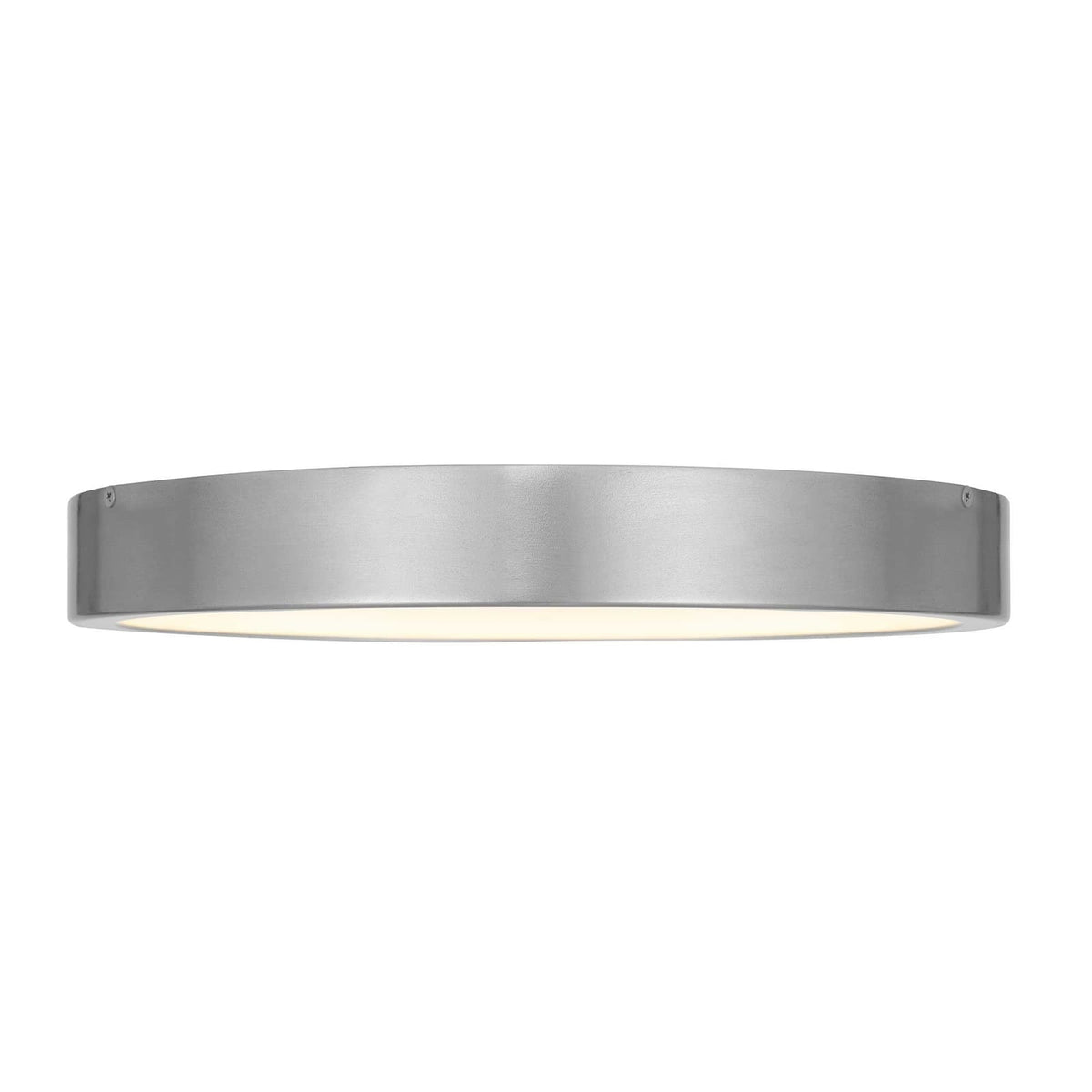 14 Inch Aluminum LED Flush Mount - Brushed Nickel Finish