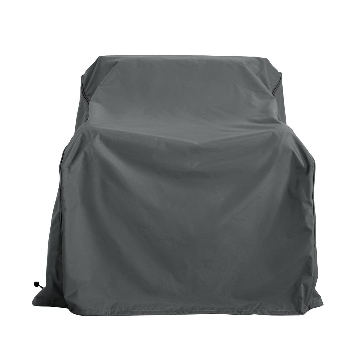 Dark Gray Patio Sofa Cover - Fabric Outdoor Protection