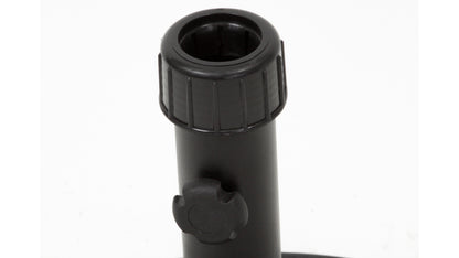 Black Concrete Umbrella Base - Weather-Ready Shade