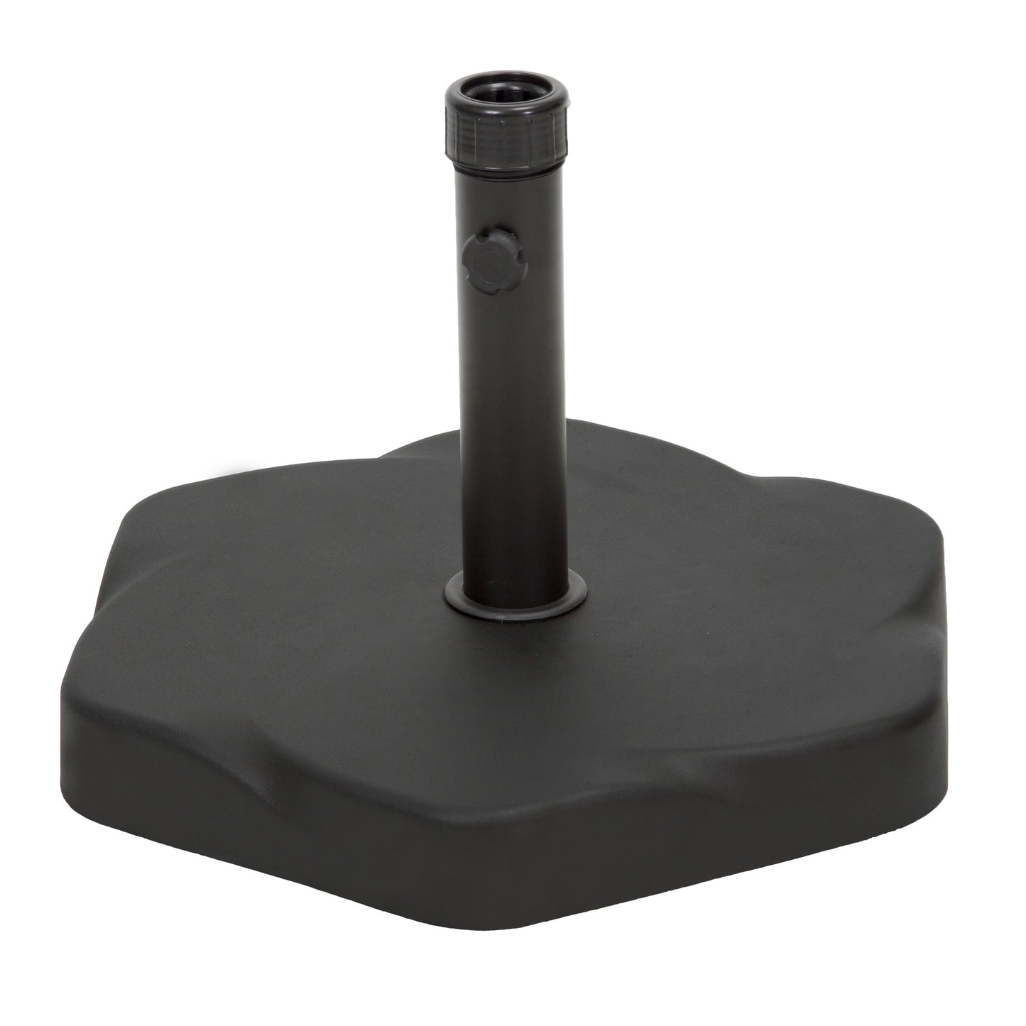 Hexagonal Concrete Iron Umbrella Base - 66lbs