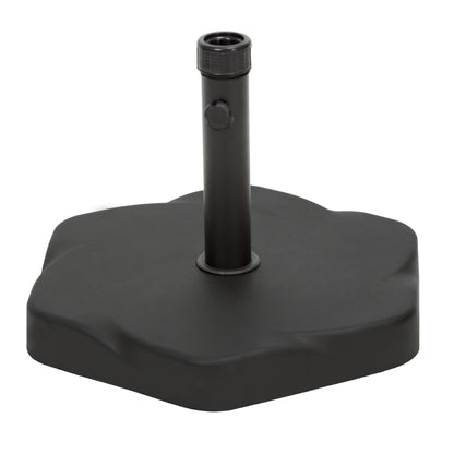 Hexagonal Concrete Iron Umbrella Base - 66lbs