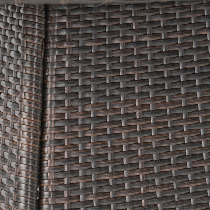 CORSICA RD Dining Table - Brown Wicker Outdoor Table