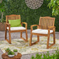 DELLA WOOD KD ARMCHAIR