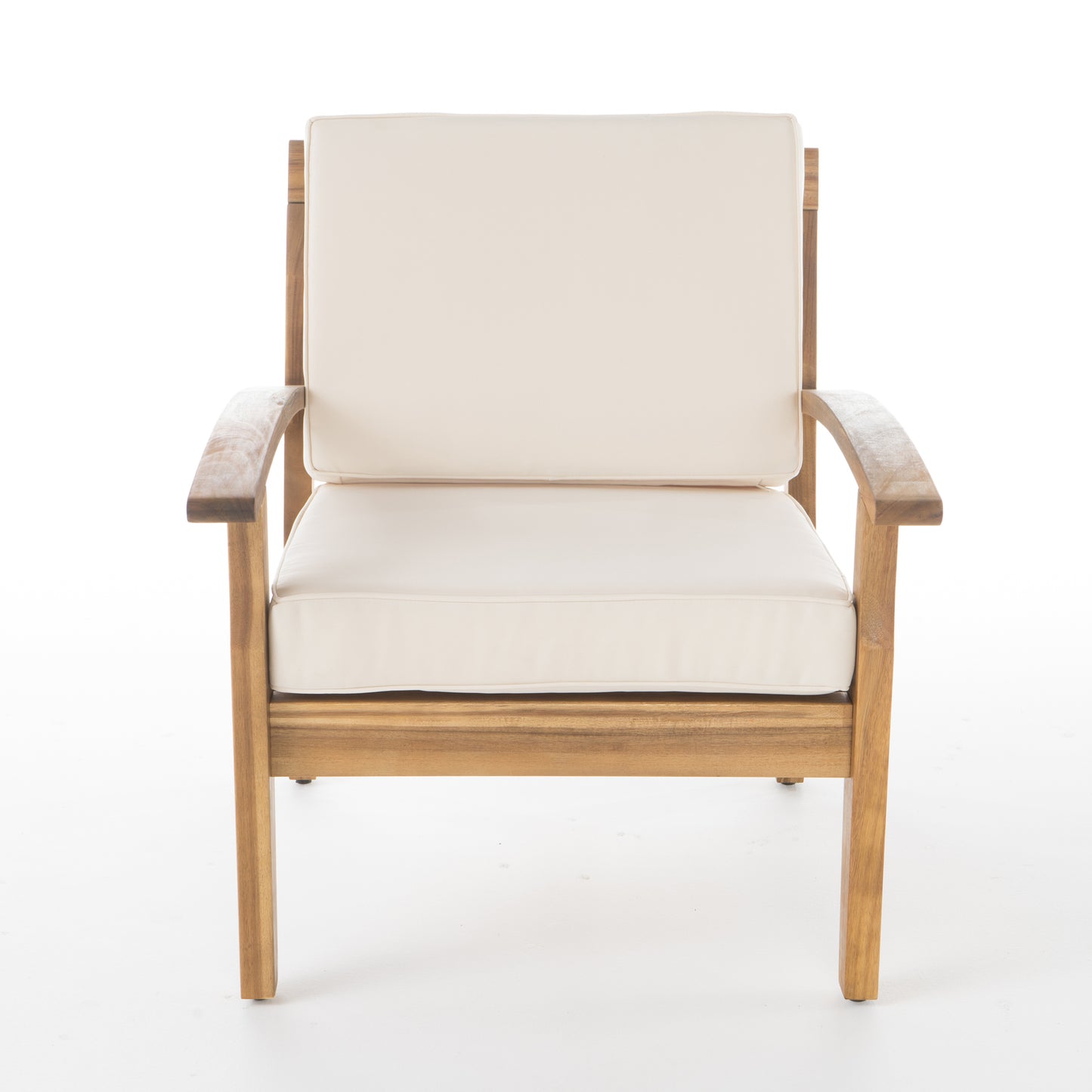 Peyton Club Chair Set - Teak Acacia Wood Patio Furniture