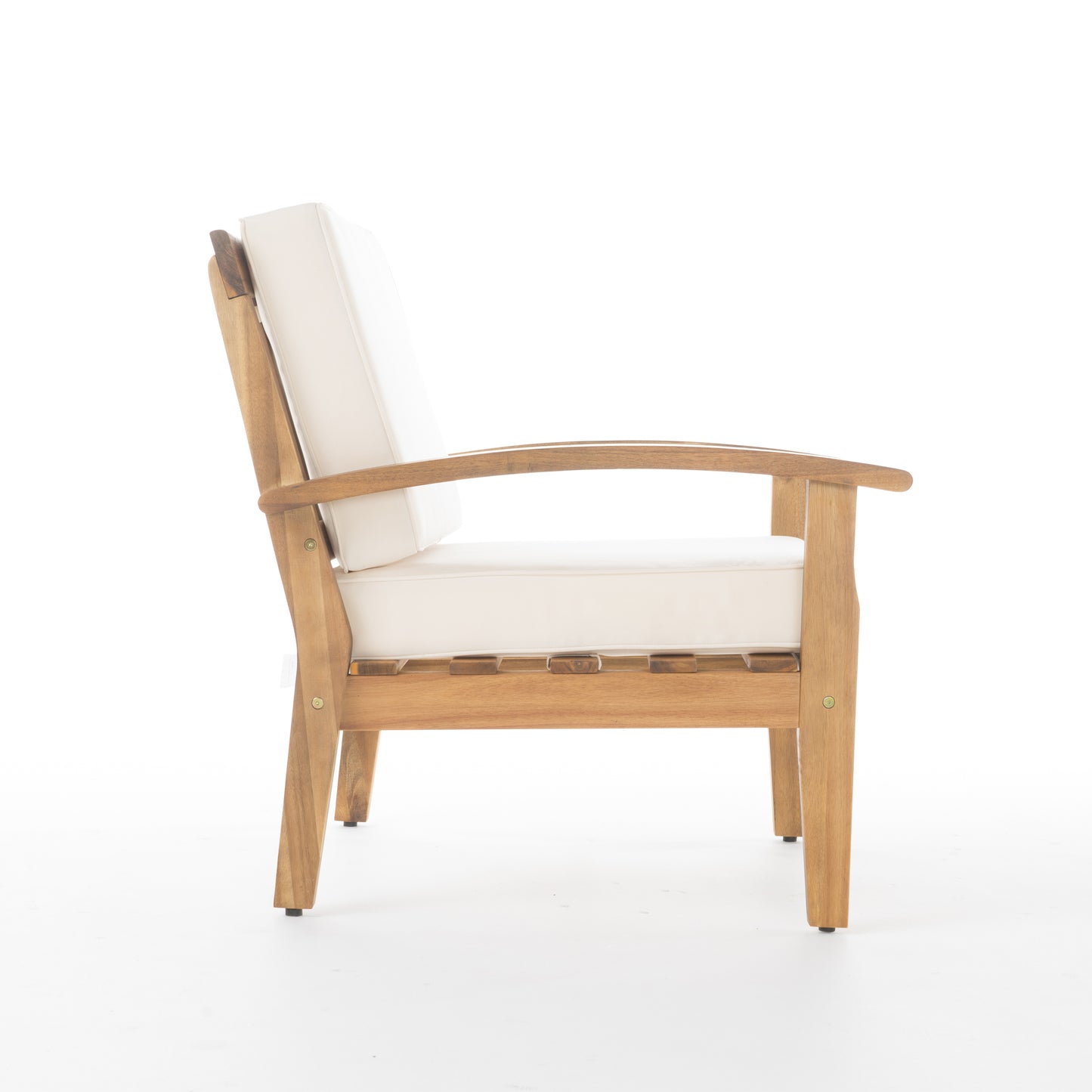 Peyton Club Chair Set - Teak Acacia Wood Patio Furniture
