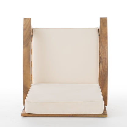 Peyton Club Chair Set - Teak Acacia Wood Patio Furniture